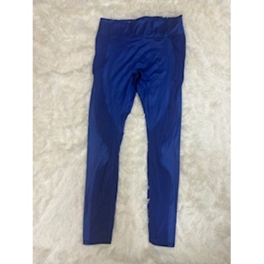 Fabletics High Waist Seamless Performance Leggings Bright Cobalt‎ Blue Size XL